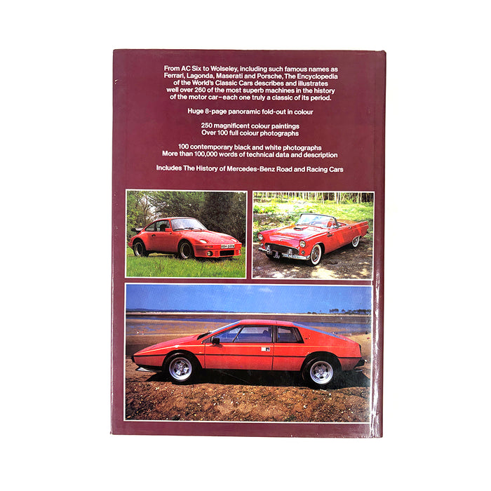 The Encyclopedia Of The World’s Classic Cars Book By Graham Robson