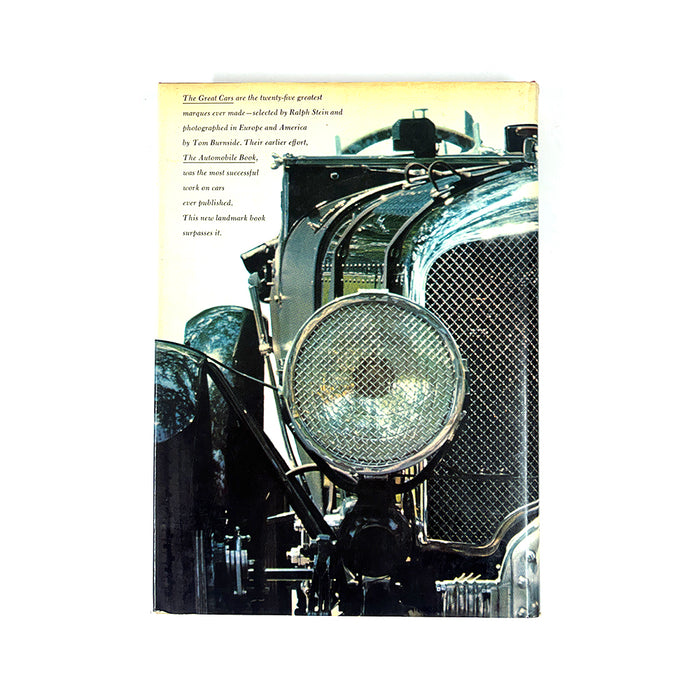 The Great Cars Book By Raph Stein