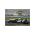 2002 Malaysian Grand Prix by Michael Turner - Greetings Card MTC177