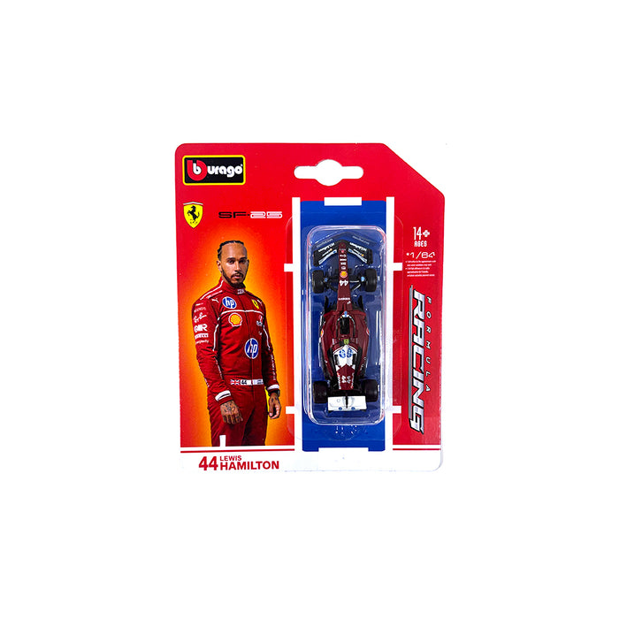 Burago 1/64 2025 Ferrari SF25 Hamilton