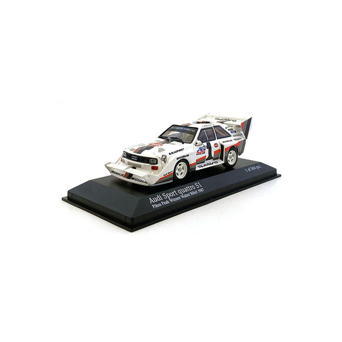 Minichamps 1/43 1987 Audi Quattro Rohrl Pikes Peak 410871201