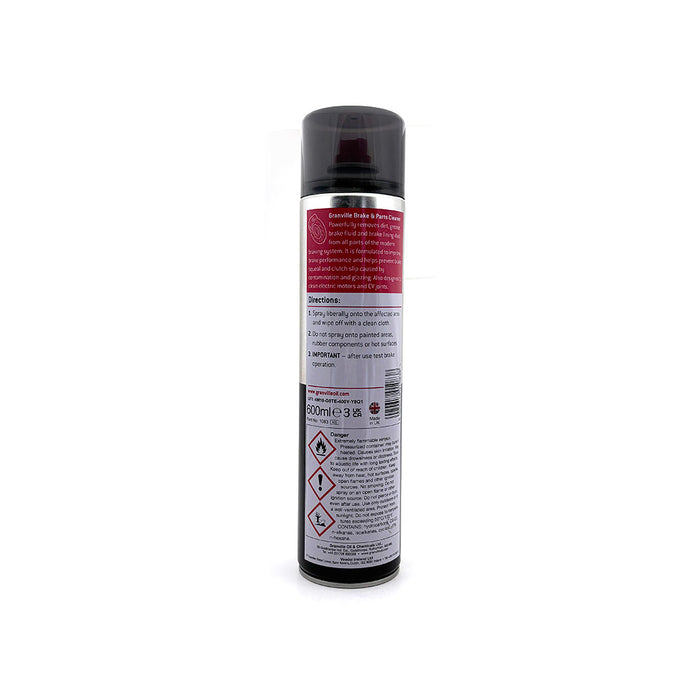 Granville Brake Cleaner 600ml