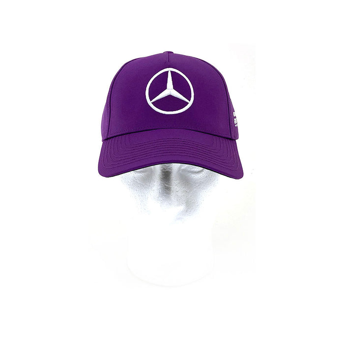 Mercedes AMG Petronas 2022 Kids Hamilton Cap Purple