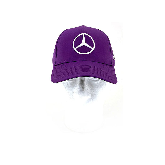 Mercedes AMG Petronas 2022 Kids Hamilton Cap Purple