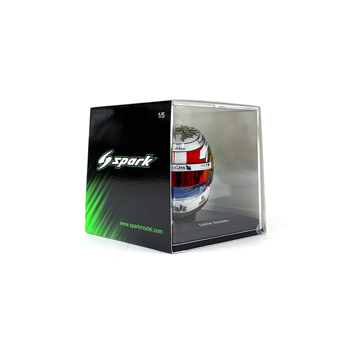 Spark 1/5 2025 Gabriel Bortoleto Helmet Italy