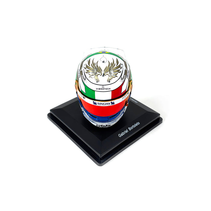 Spark 1/5 2025 Gabriel Bortoleto Helmet Italy