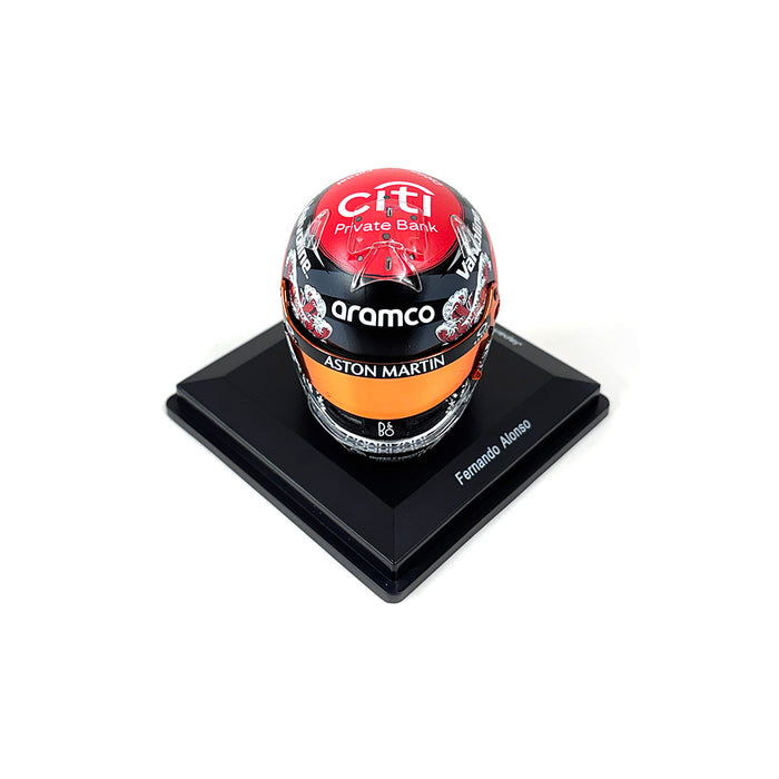 Spark 1/5 2024 Fernando Alonso Helmet Japan