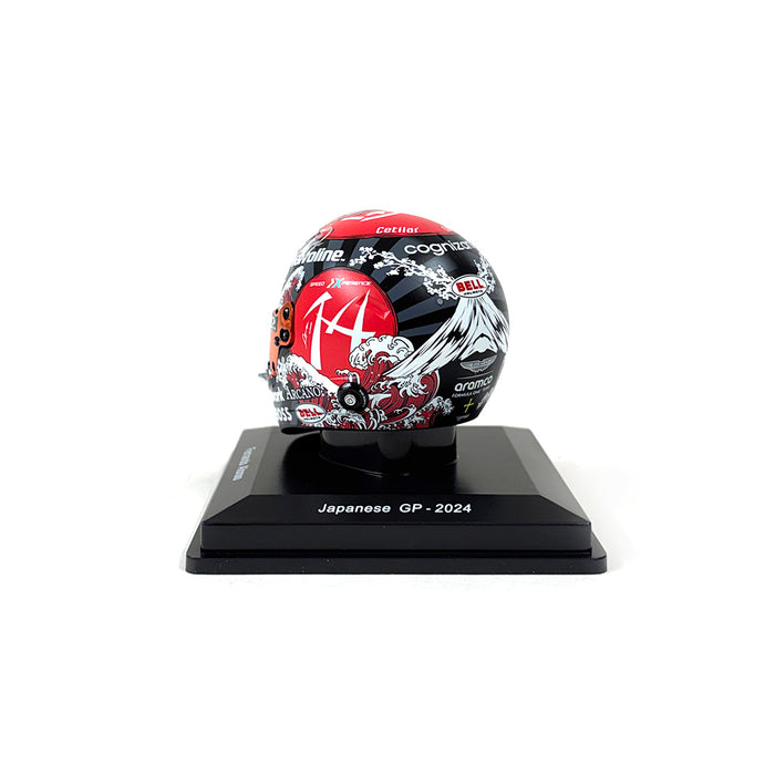 Spark 1/5 2024 Fernando Alonso Helmet Japan