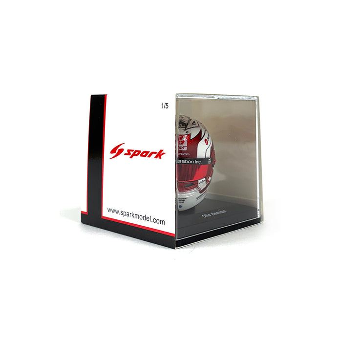 Spark 1/5 2025 Ollie Bearman Helmet Monaco
