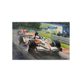 2006 Hungarian Grand Prix by Michael Turner - Greetings Card MTC194