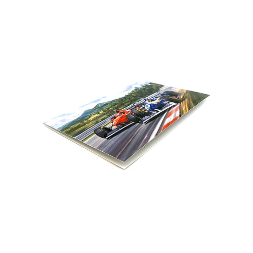 1996 Portuguese Grand Prix by Michael Turner - Greetings Card MTC147