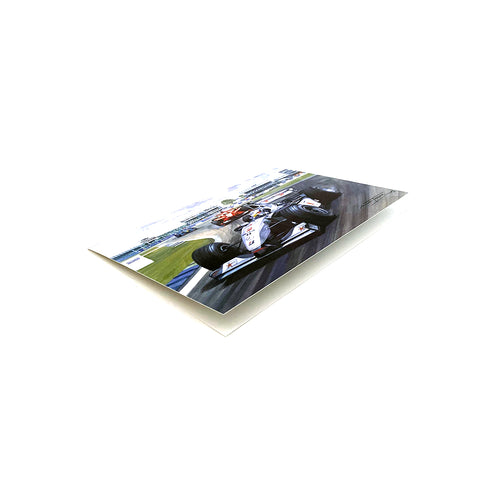 1999 British Grand Prix by Michael Turner - Greetings Card MTC159