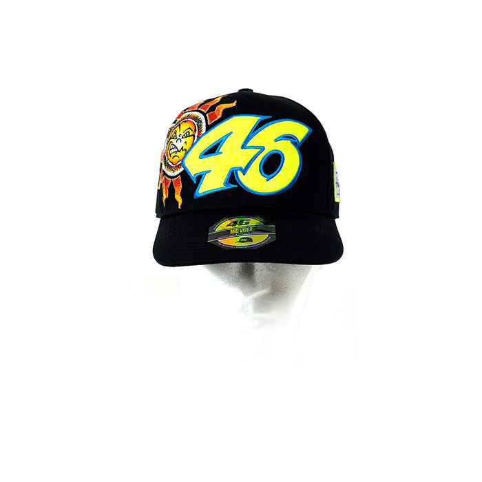 Valentino Rossi 46 Sun & Moon Black Cap