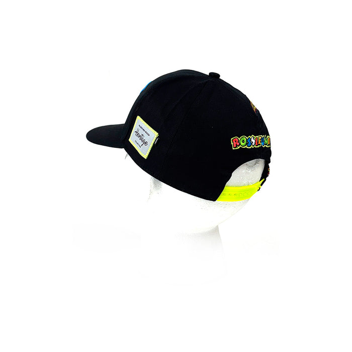 Valentino Rossi 46 Sun & Moon Black Cap