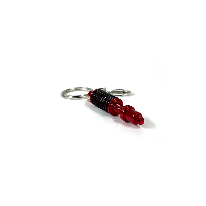 Suspension Keyring Red Black
