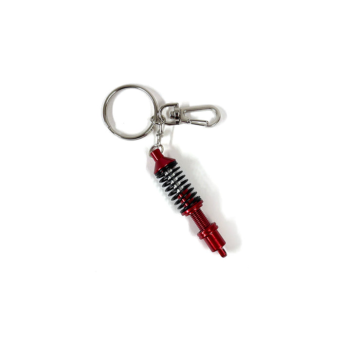 Suspension Keyring Red Black