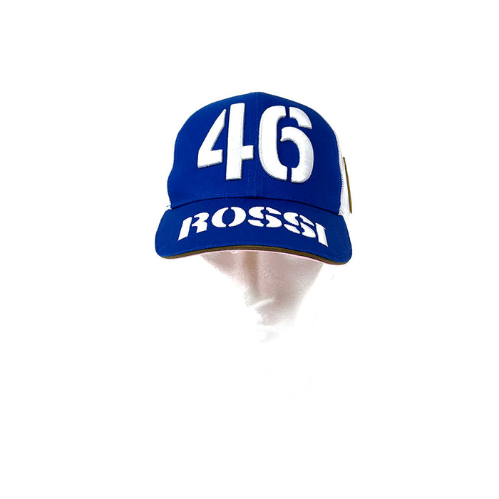 Valentino Rossi 46 Blue Italy Trucker Cap