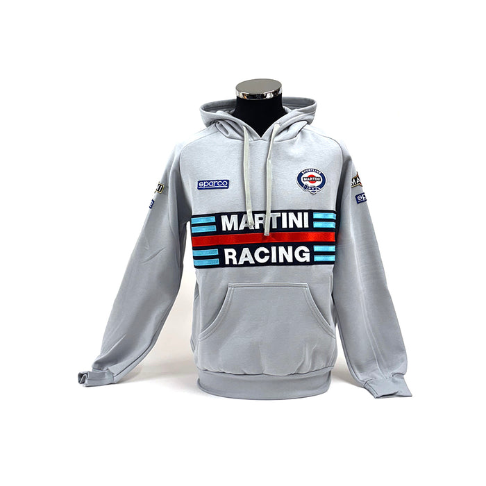 Martini Racing Replica Hoodie Grey