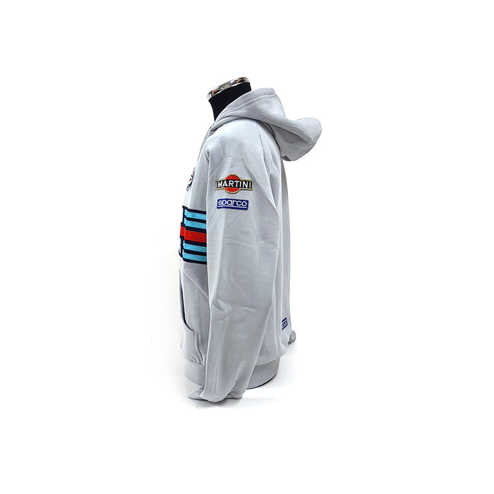 Martini Racing Replica Hoodie Grey