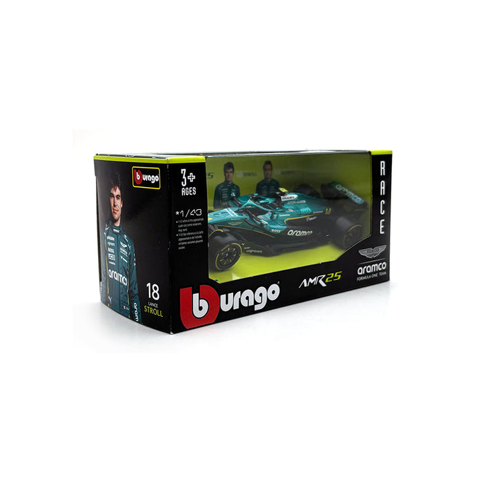 Burago 1/43 2025 Aston Martin AMR25 Alonso