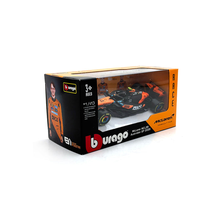 Burago 1/43 2025 McLaren MCL39 Norris Australia