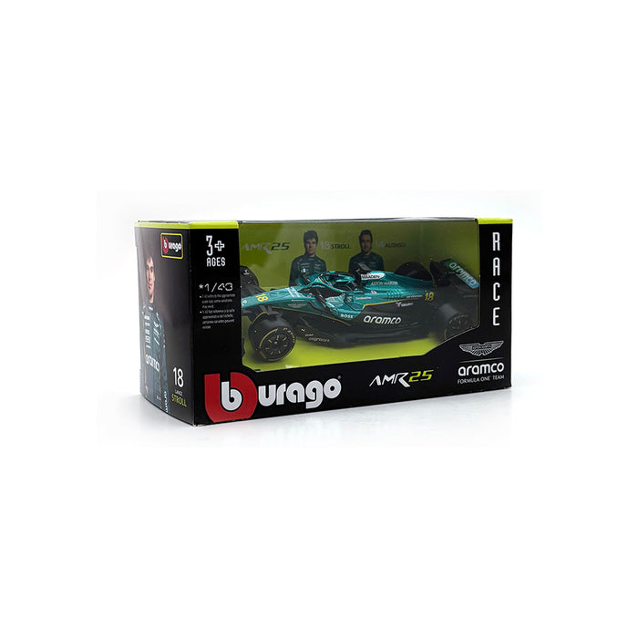 Burago 1/43 2025 Aston Martin AMR25 Stroll
