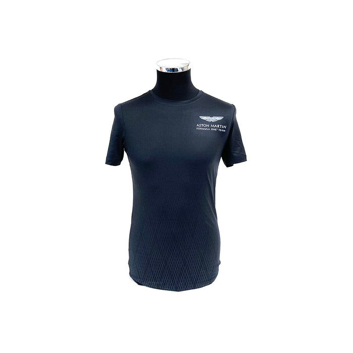 Aston Martin F1 Lifestyle Technical Tee Black REDUCED