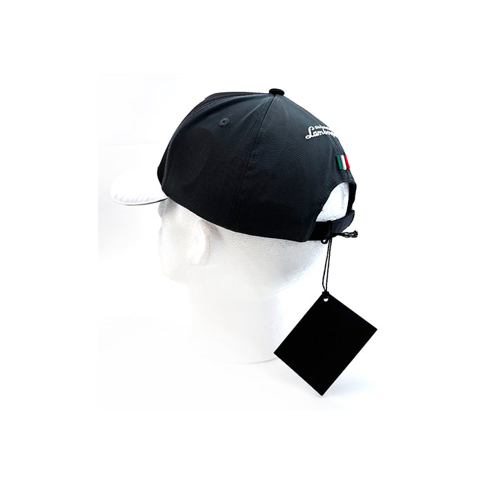 Lamborghini Travel Cap Black White