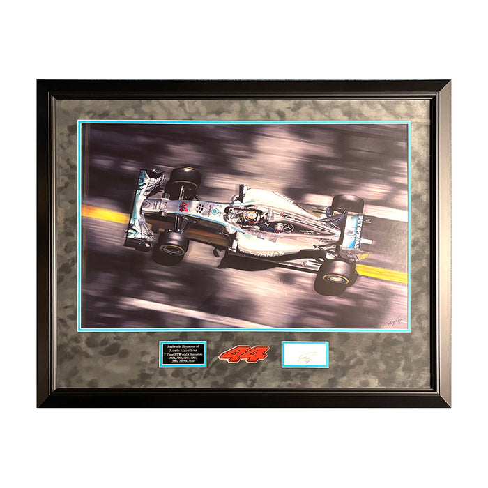 Tony Regan - Lewis Hamilton - Special - Framed