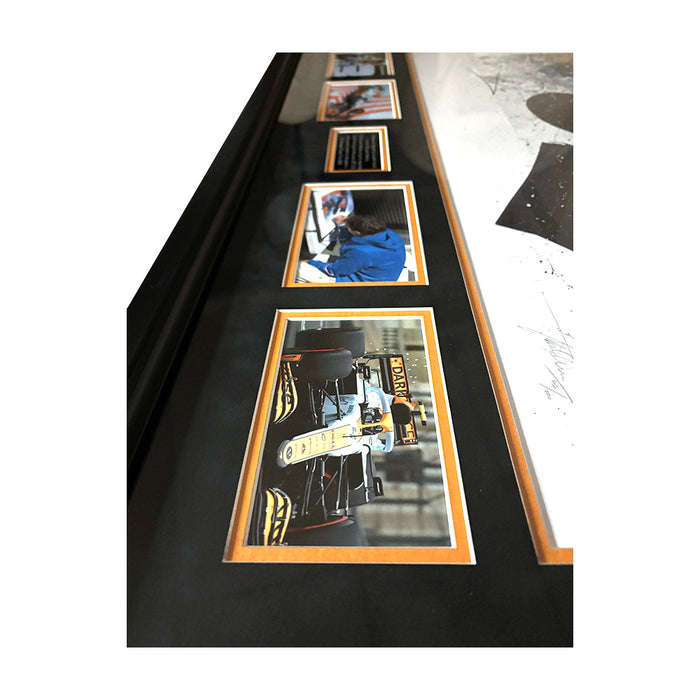 David Johnson - Lando Norris - Special - Framed
