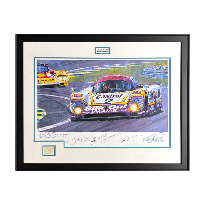 Nicholas Watts - Le Mans 1988 - Original - Framed
