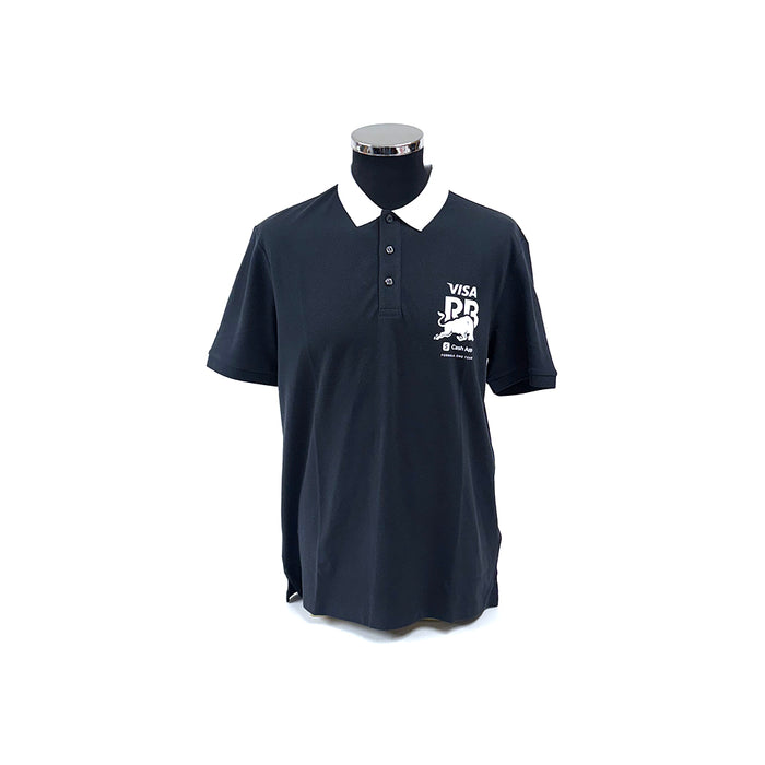 Visa Cash App Black Polo Shirt