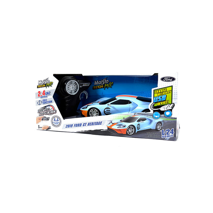 Maisto 1/24 Premium 2019 Ford GT Heritage Remote Controlled