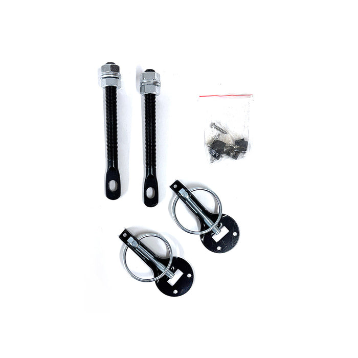 Sliding Bonnet Pin Kit Black