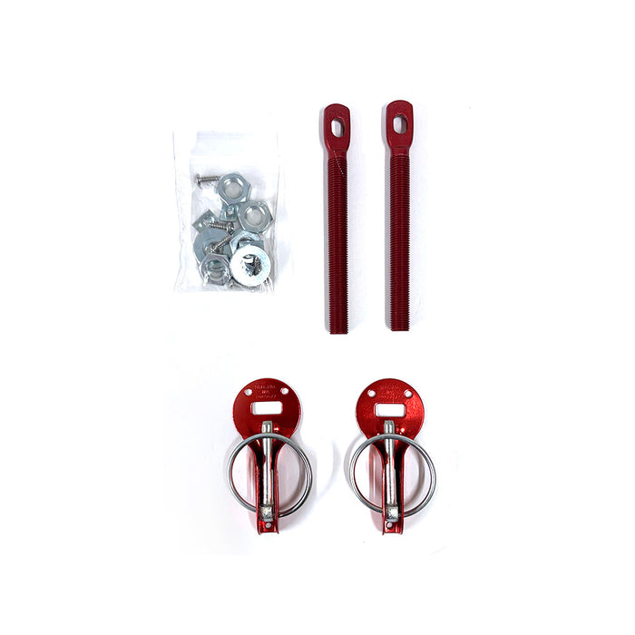 Sliding Bonnet Pin Kit Red