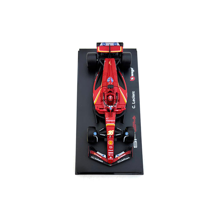 Burago Collectable 1/43 2024 Ferrari SF24 Leclerc