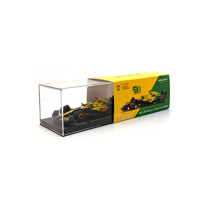 Burago Collectable 1/43 2024 McLaren MCL38 Piastri Monaco GP