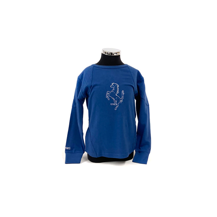 Ferrari Kids Blue L/S Tee REDUCED