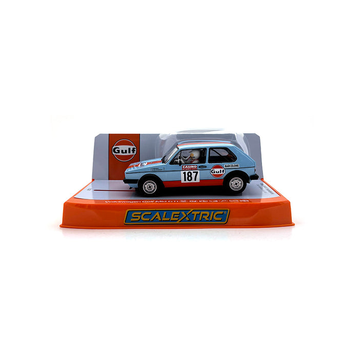 Scalextric 1/32 Volkswagen Golf Mk1 GTi - Gulf Edition