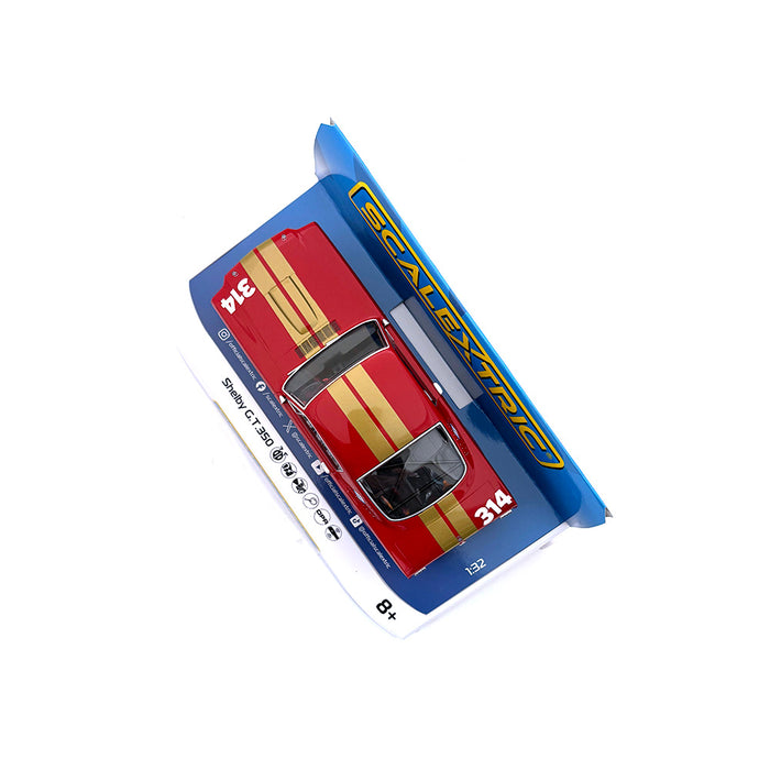 Scalextric 1/32 Shelby GT350H #314 Red & Gold