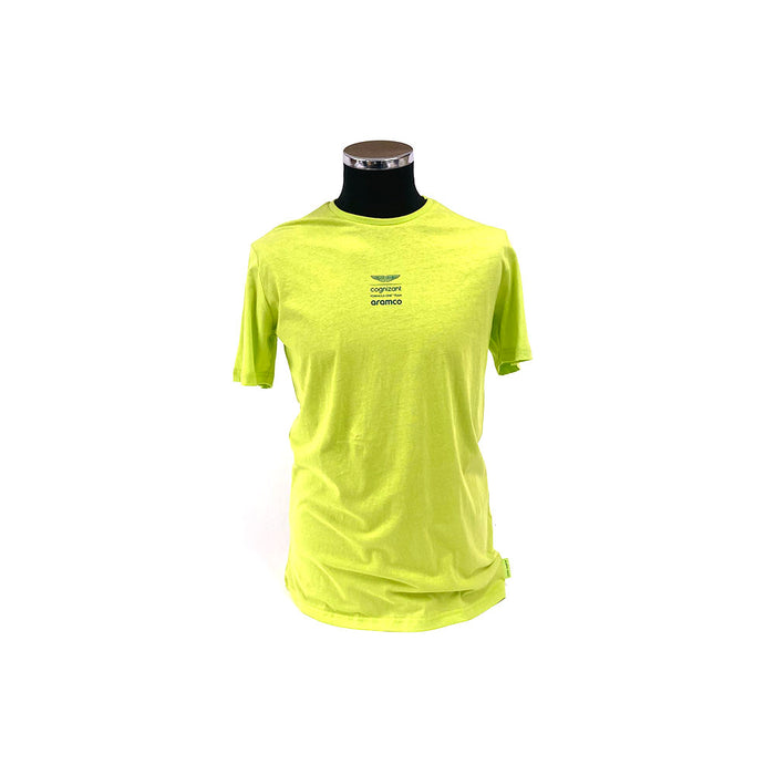 Aston Martin F1 Lifestyle Tee Lime REDUCED