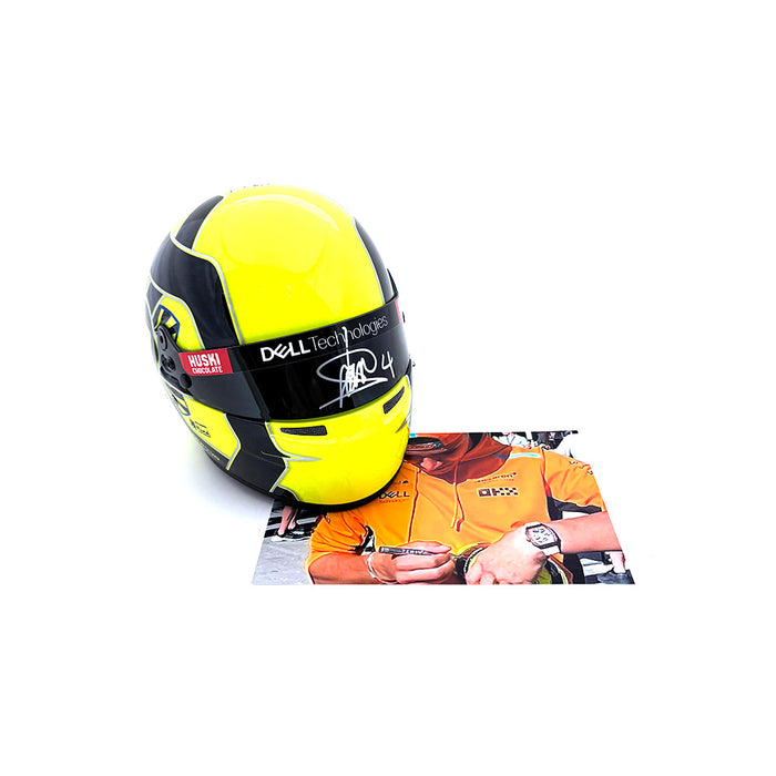 Bell 1/2 Scale Helmet 2021 Lando Norris Signed