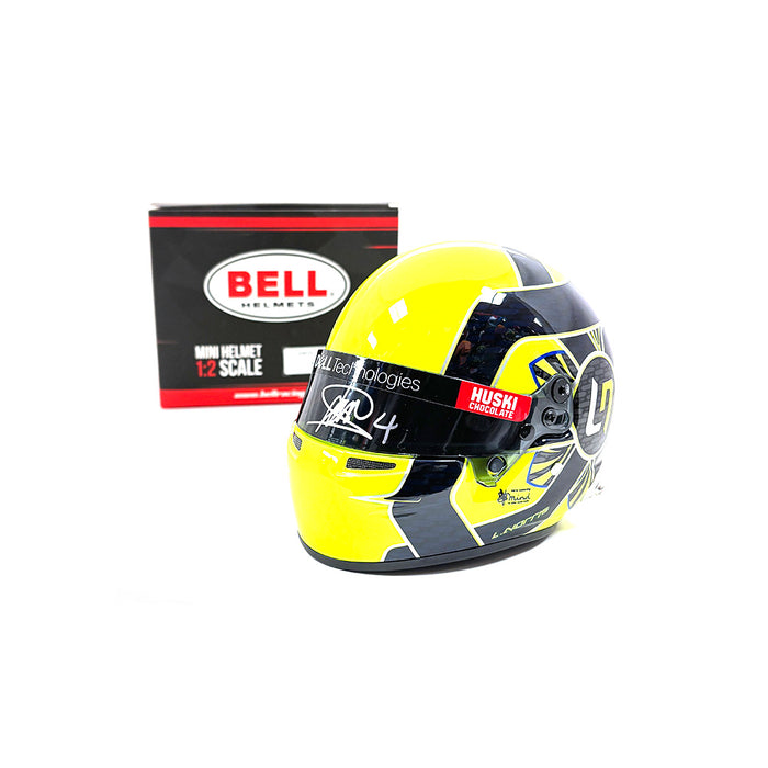 Bell 1/2 Scale Helmet 2021 Lando Norris Signed