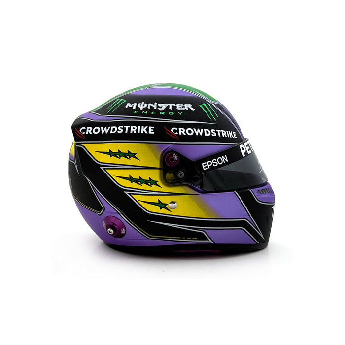 Bell 1/2 Scale Helmet 2021 Hamilton Signed Brazilian GP