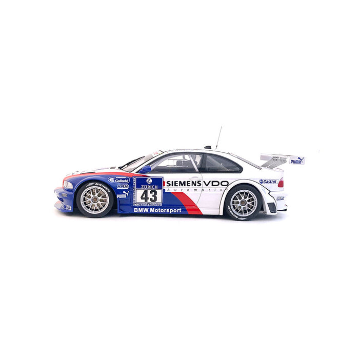 AutoArt 1/18 2004 BMW M3 GTR #43 Nurburgring 80446