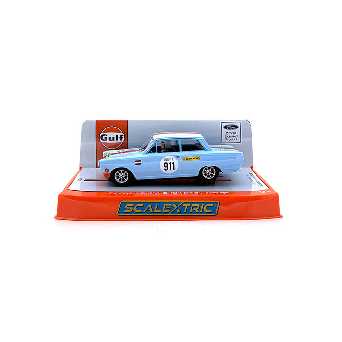 Scalextric 1/32 Ford Lotus Cortina Gulf Edition