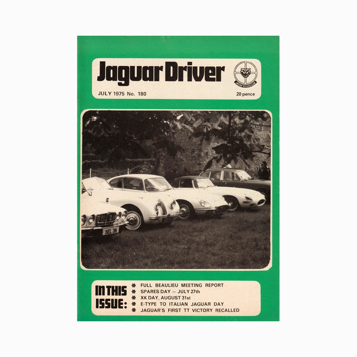 Jaguar Driver Magazine Jul 1975 - Jun 1978