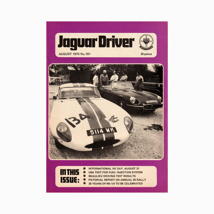 Jaguar Driver Magazine Jul 1975 - Jun 1978