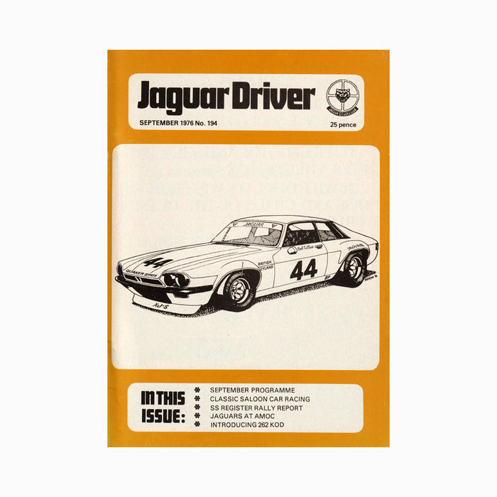 Jaguar Driver Magazine Jul 1975 - Jun 1978