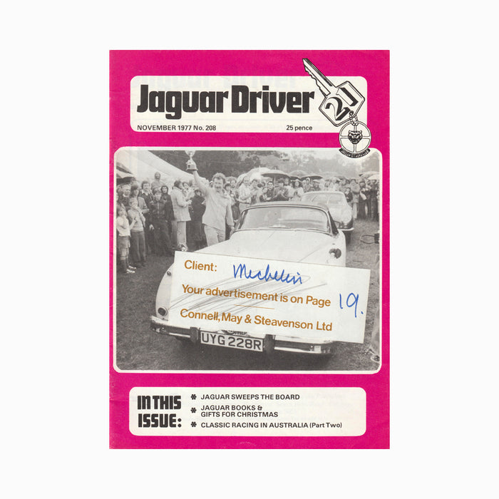 Jaguar Driver Magazine Jul 1975 - Jun 1978